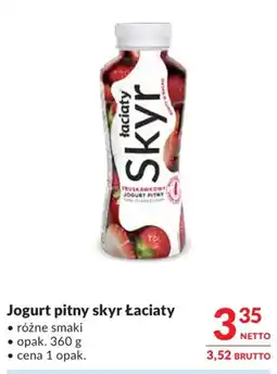 Makro Jogurt pitny skyr Łaciaty oferta