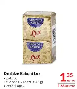 Makro Drożdże Babuni Lux oferta