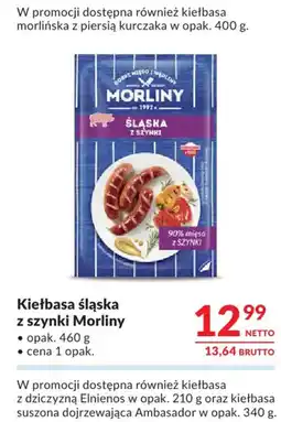 Makro Kiełbasa śląska z szynki Morlina oferta