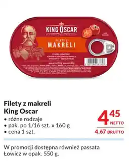 Makro Filety z makreli King Oscar oferta