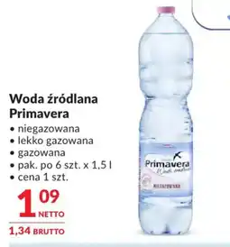 Makro Woda źródlana Primavera oferta
