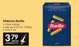 Makro Makaron Barilla oferta