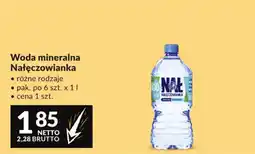 Makro Woda mineralna Nałęczowianka oferta