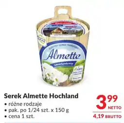 Makro Serek Almette Hochland oferta