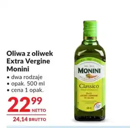 Makro Oliwa z oliwek Extra Vergine Monini oferta