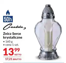 Makro Candela Znicz Serce krystaliczne oferta