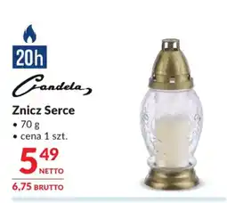 Makro Candela Znicz Serce oferta