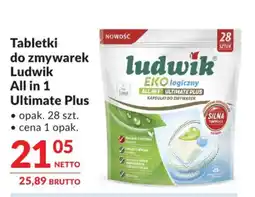 Makro Tabletki do zmywarek Ludwik All in 1 Ultimate Plus oferta