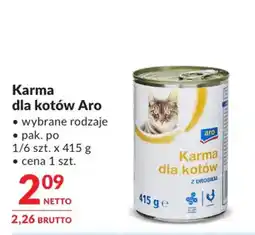Makro Karma dla kotów Aro oferta