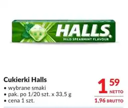 Makro Cukierki Halls oferta