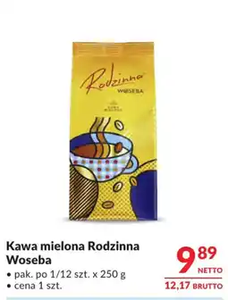 Makro Kawa mielona Rodzina Woseba oferta
