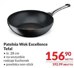 Makro Patelnia Wok Excellence Tefal oferta
