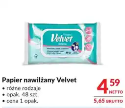 Makro Papier nawilżany Velvet oferta