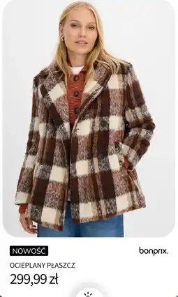 BonPrix Ocieplany płaszcz oferta