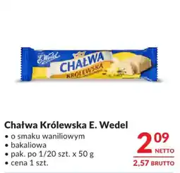 Makro Chałwa Królewska E. Wedel oferta