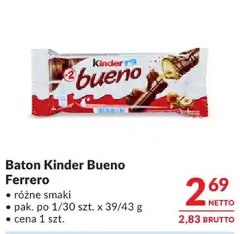 Baton Kinder Bueno Ferrero