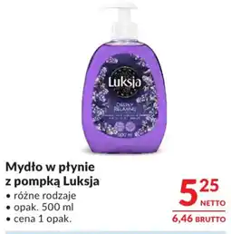 Makro Mydło w płynie z pompką Luksja oferta