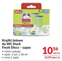 Makro Krażki żelowe do WC Duck Fresh Discs - zapas oferta
