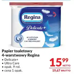 Makro Papier toaletowy 4-warstwowy Regina Delicate+ oferta