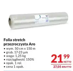 Makro Folia stretch przezroczysta Aro oferta