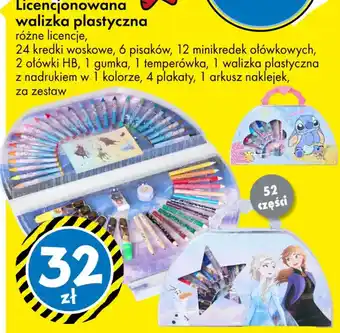 Licencjonowana walizka plastyczna