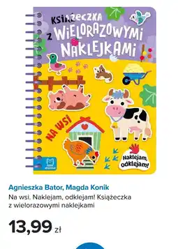 Smyk Na wsi. Naklejam, odklejam! Książeczka z wielorazowymi naklejkami oferta