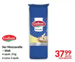 Makro Ser Mozzarella Galbani - blok oferta