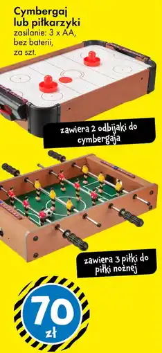 Tedi Cymbergaj lub piłkarzyki oferta