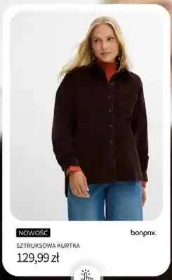 BonPrix Sztruksowa kurtka Bonprix oferta
