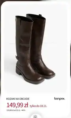 BonPrix Kozaki na obcasie Bonprix oferta