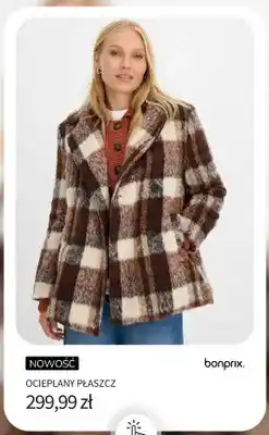 BonPrix Ocieplany płaszcz Bonprix oferta