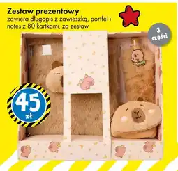 Tedi Zestaw prezentowy długopis z zawieszką portfel i notes z 80 kartkami oferta