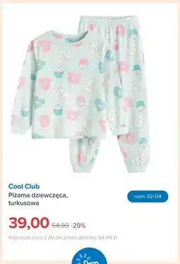 Smyk Piżama dziewczęca turkusowa Cool Club oferta