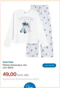 Smyk Piżama dziewczęca Lilo i Stitch Cool Club oferta