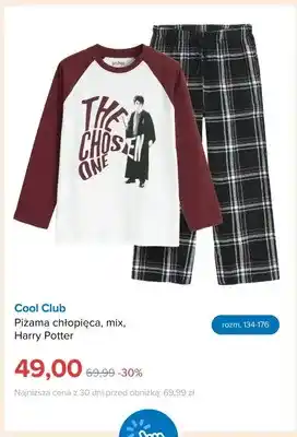 Piżama chłopięca Harry Potter Cool Club