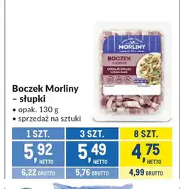 Makro Boczek słupki Morliny oferta