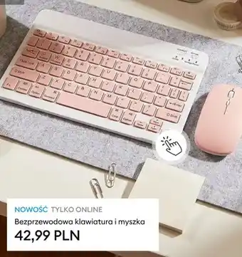Bezprzewodowa klawiatura i myszka