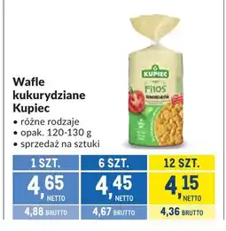 Makro Wafle kukurydziane Kupiec oferta