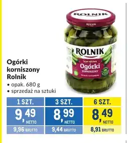 Makro Ogórki korniszony Rolnik oferta