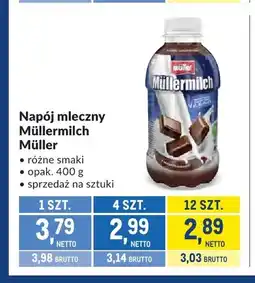 Makro Napój mleczny Müllermilch Müller oferta