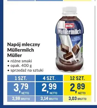 Napój mleczny Müllermilch Müller
