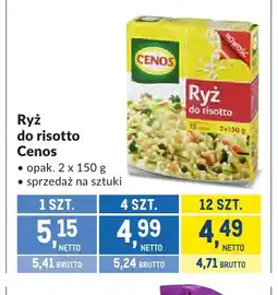 Makro Ryż do risotto Cenos 2-pak oferta
