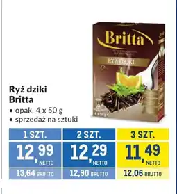 Makro Ryż dziki Britta 4-pak oferta