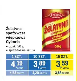 Makro Żelatyna spożywcza wieprzowa Cykoria oferta