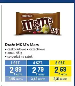 Makro Draże M & M's Mars czekoladowe oferta