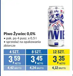 Makro Piwo bezalkoholowe Żywiec oferta