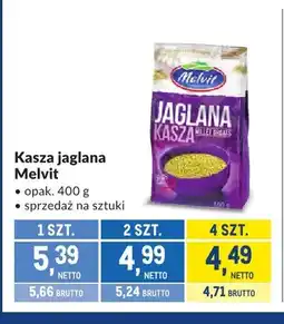 Makro Kasza jaglana Melvit oferta