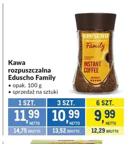 Makro Kawa rozpuszczalna Eduscho Family oferta