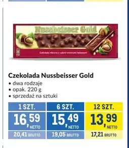 Makro Czekolada Nussbeisser Gold oferta