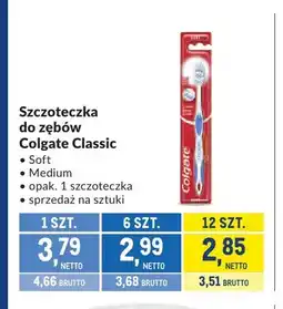 Makro Szczoteczka do zębów Colgate Classic Soft oferta